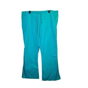 Cherokee Workwear Style 4101 Teal Scrub Pants Size 2XL